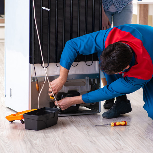 how much do you charge for refrigerator repair services in Adwolf VA